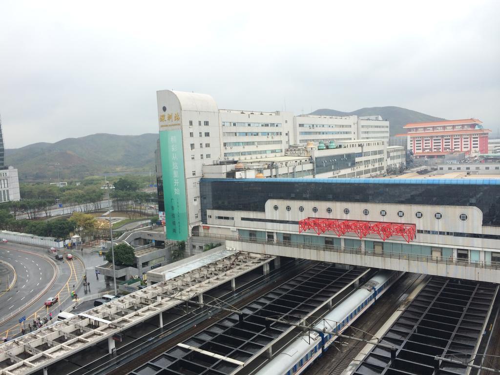 Guangsheng International Hotel Luohu Railway Station Shénzhen Exterior foto