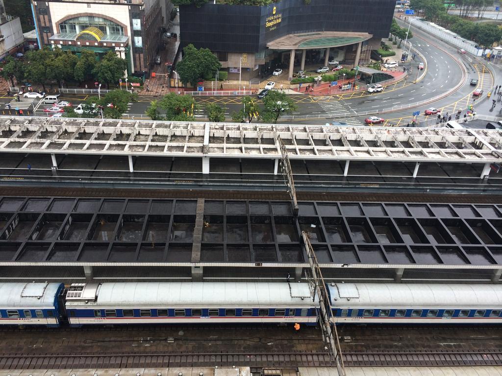 Guangsheng International Hotel Luohu Railway Station Shénzhen Exterior foto